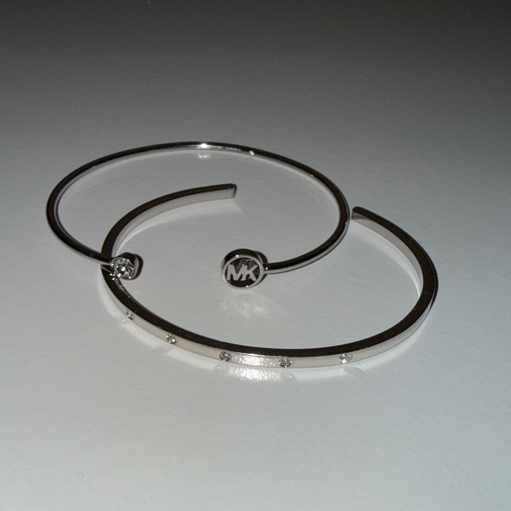 Michael Kors Silver Women's Bracelet Duo